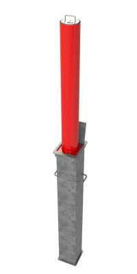 R14 (670) Lift Assisted Telescopic Security Post